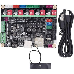 ESP32 3D Printer Motherboard 32 Bit, 240MHz Clock Frequency 8M Byte Flash Memory 3D Printer Control Board for Serial Screen