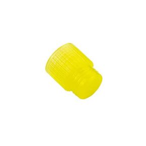 Caplugs Evergreen 300-2913-Y20 STP Series – Standard Test Tube Stopper Cap with Recessed Top for Tube Size 13 mm, 200 Pack, Yellow HD-PE, Secure Seal, Liquid Handling, Sample Preservation (99193011)
