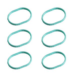 6 PCS Intake Manifold Gaskets Compatible with Ford Explorer Sport Ranger Mercury Mountaineer Mazda B400 4.0L 2001 2002 2003 2004 2005 2006 2007 2008 2009 2010 2011 Replace#: MS96123