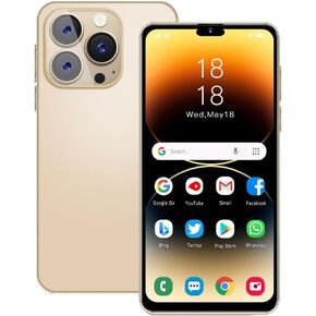 Unlocked Smartphone, 6.3 inch HD Display, Android10.0, Dual SIM, Dual Cameras, 1GB RAM+16GB ROM (Expandable to 128GB), Support: WiFi, Bluetooth, GPS 3G Mobile Phones (Green)