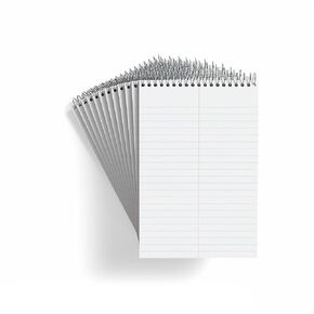MyOfficeInnovations 497017 Gregg Steno Pads 6x9 Black Covers 80 Sht/PD 12-PD/PK