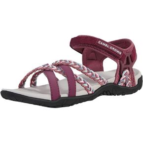 CAMEL CROWN Womens Waterproof Hiking Sandal Beach Sandals Comfortable for Walking Vacation Travel