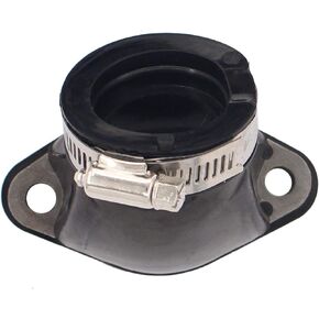 MOTOKU Carburetor Rubber Intake Manifold Boot Carb Holder w/Clamp for Sportsman 335 400 450 500 ATV