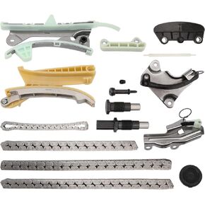 BRTEC 90398SB Engine Timing Chain Kit for 97-10 Ford Explorer, 01-05 Explorer Sport Trac, 01-10 Ranger, 05-10 Mustang, 98-10 for Mercury Mountaineer, 2001-2009 for Mazda B4000 4.0L V6
