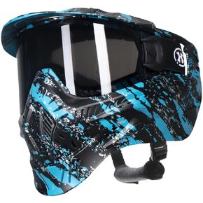 HK Army HSTL Paintball Goggle - Fracture Black/Turquoise