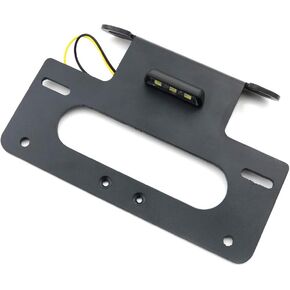 Xitomer Fender Eliminator, Fit for GSXR600 K6 K8 2006 2007 2008 2009 2010 Tail Tidy Fit for GSXR750 plate holder, license plate holder With LED License Plate Light