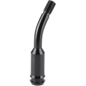 aqxreight Shift Knob Extender, Aluminum Racing Gear Shifter Stick Lever 5" Bend Bent Extension Compatible with T3/T4 T25