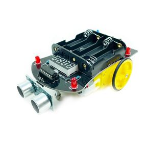 EI Electronic Line Following Car Simple Robot Line Following Robot DIY Soldering Exercise kit Game Practice Educational Projects School Competition Soldering Practice Kit