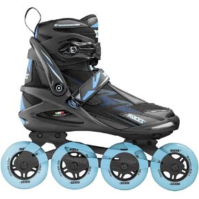 ROCES Women's Helium II TIF Lightweight Breathable Adjustable Fitness Sporty Outdoor Four 84mm Wheel Inline Racing Skates with Easy Entry System & Invisible Frame