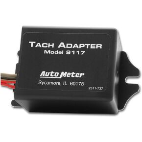 Auto Meter 9117 Tachometer Adapter, Black