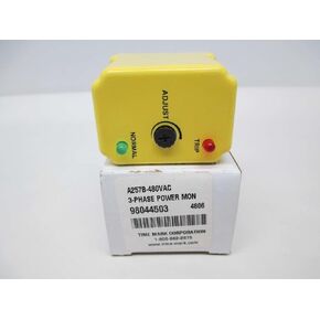 Corporation A257B Relay; SSR; Phase Monitor; SPDT; Cur-Rtg 10A; Ctrl-V 240AC; Vol-Rtg 480AC; Socke