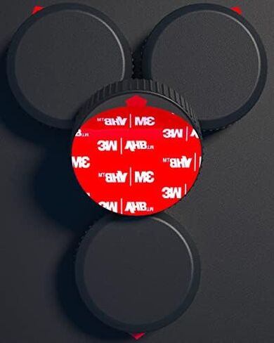 Airtag Holder 4 Pack, Air Tag Holders with 3m Adhesive Sticker, Ultra-Durable | Hidden Airtag Cases Cover for Apple Tracker Luggage Bike Wallet TV Remote Drone Camera Car in Kuwait