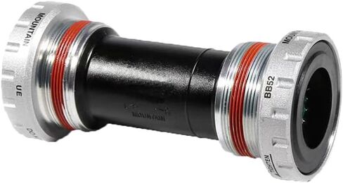 BB52 Bicycle Bottom Bracket Mountain Bicycle Compatible with Shimano Bottom Bracket Road Bicycle Middle axle in Kuwait