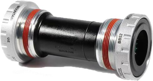 BB52 Bicycle Bottom Bracket Mountain Bicycle Compatible with Shimano Bottom Bracket Road Bicycle Middle axle in Kuwait