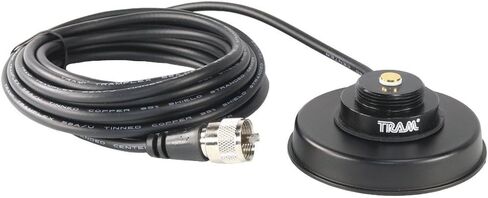 Tram 1235 3 1/4" Magnet with NMO Mounting, 17ft Cable with PL-259 in Kuwait