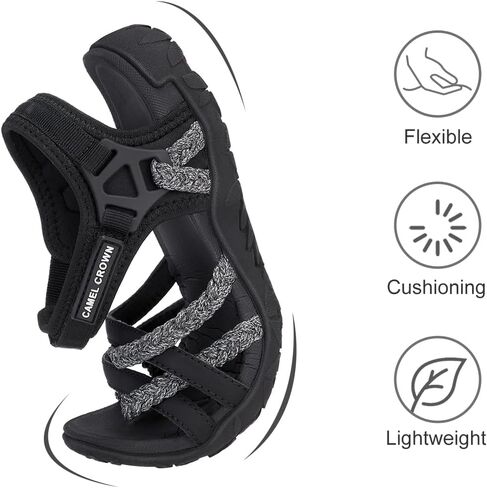 CAMEL CROWN Womens Waterproof Hiking Sandal Beach Sandals Comfortable for Walking Vacation Travel in Saudi Arabia