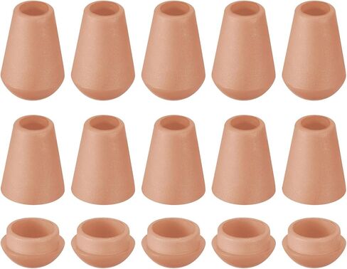 uxcell Bell End Stoppers Plastic Cord Rope End Lock Rope Fasteners Toggle Clip with Lid for Drawstring Lanyard Backpack in Saudi Arabia