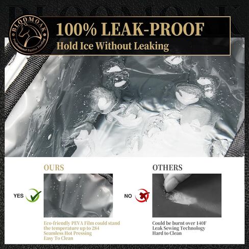 أكياس سرج تبريد كبيرة معزولة مانعة للتسرب من بلوموك للخيول مع حامل زجاجة مياه، 2 * 640 بوصة مكعبة ذات سعة كبيرة، حقائب سرج لركوب الخيل، أكياس قرن سرج للسرج الغربي والإنجليزي in Kuwait