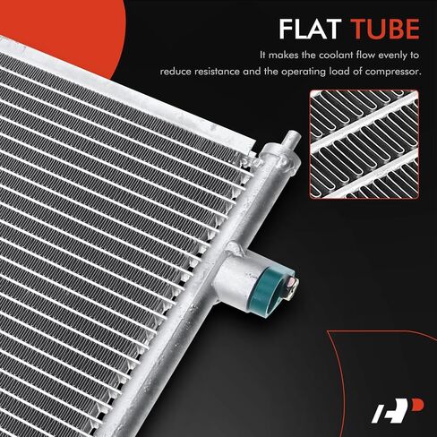 A-Premium Air Conditioning A/C Condenser Compatible with International Harvester 7400 8600, TranStar 9400i SBA 2008-2011, ProStar WorkStar 7600 7700, Replace# 2591621C91, 2591836C91 in Saudi Arabia