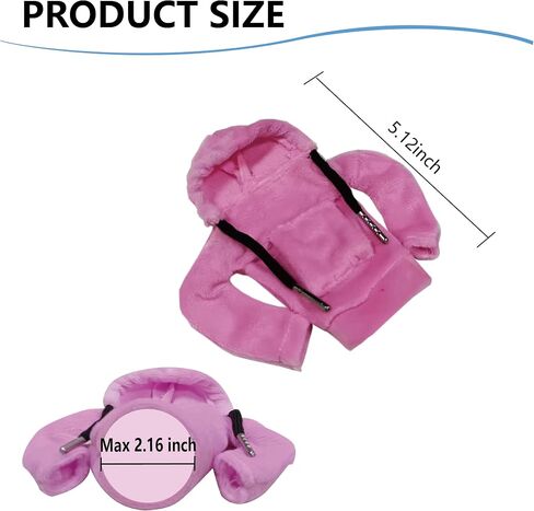 2Pcs Gear Shift Hoodie,Car Shift Knob Hoodie,Funny Sweater Hoodie for Gearshift,Blue Automotive Interior Accessories in Saudi Arabia