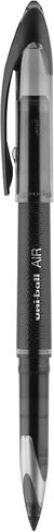 uniball Air Porous Roller Ball Pen, Stick, Medium 0.7 Mm, Blue Ink, Black Barrel, Dozen in Saudi Arabia
