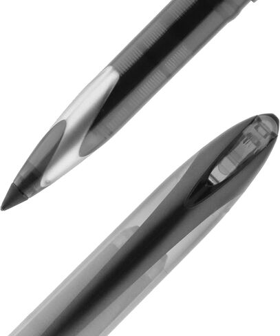 uniball Air Porous Roller Ball Pen, Stick, Medium 0.7 Mm, Blue Ink, Black Barrel, Dozen in Saudi Arabia