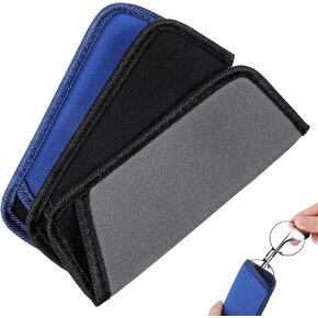NOLITOY 3 Pack Eyeglasses Cases, Soft Eyeglasses Pouch Protective Eyeglasses Holder Portable Glasses Pouch in Saudi Arabia