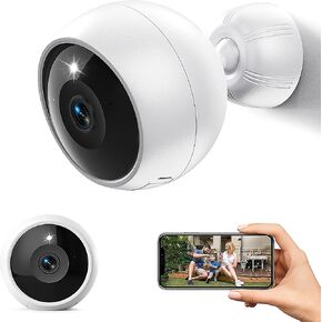 Security Cameras Wireless Outdoor,2K Battery WiFi Cameras for Home Security,AI Motion Detection,Easy-Install Smart Home Cam,MagivPix Night Vision,SD/Free 3-Day Cloud Storage in Saudi Arabia