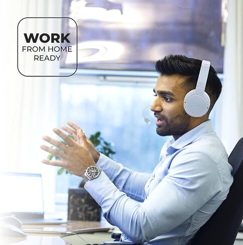 Altec Lansing Nanophones ANC Bluetooth Wireless Active Noise Cancelling Headphones On Ear Headphones 12 Hour Battery Life, Foldable Earcups, Removeable Mic for Working and Learning from Home (Grey) in Saudi Arabia