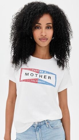 MOTHER Women's The Boxy Goodie Goodie Tee in Kuwait