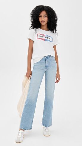 MOTHER Women's The Boxy Goodie Goodie Tee in Kuwait