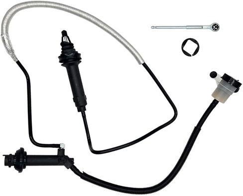 ClutchMaxPRO Pre-Filled Pre-Bled Clutch Master Slave Cylinder Assembly Compatible with 1999-2004 F250 Super Duty F350 Super Duty F450 Super Duty F550 Super Duty 6.0L 7.3L (PS0722) in Saudi Arabia