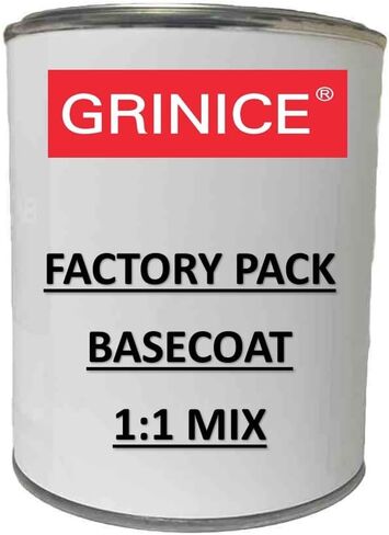 Basecoat Paint for Chrysler PDN Destroyer Grey/Ceramic Grey - 1:1 Mixing Ratio - Premium Paint Quart in Saudi Arabia