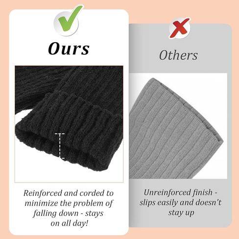 2PAIR HALWEEN LEG TRAPERES FOR Women Cute 80s 90s Fashion Baumwoll kebtled Socks Frong High Footless Socks Y2K Boot Sock for Ballet Dance Figuer in Saudi Arabia