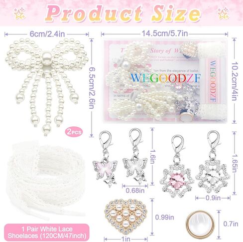 سحر الأحذية للنساء أحذية رياضية: مجموعة من سحر الديكور وأرباح الحذاء in Kuwait