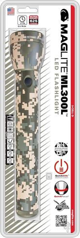 Maglite ML300L LED 6-Cell D Flashlight, Black in Saudi Arabia