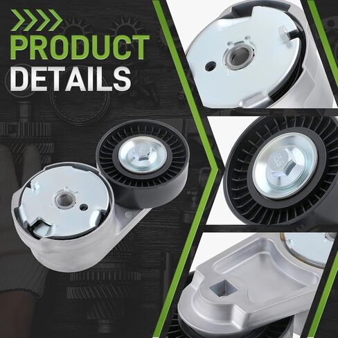 05184617AD Drive Belt Tensioner with Idler Pulley 89056015 Serpentine Belt 6PK1960 Compatible with Chrysler 200 300 2011-2014 Compatible with Charger 2011-2019 in Saudi Arabia
