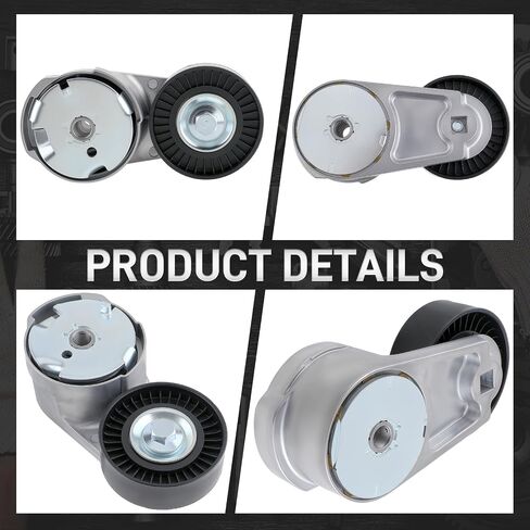 05184617AD Drive Belt Tensioner with Idler Pulley 89056015 Serpentine Belt 6PK1960 Compatible with Chrysler 200 300 2011-2014 Compatible with Charger 2011-2019 in Saudi Arabia