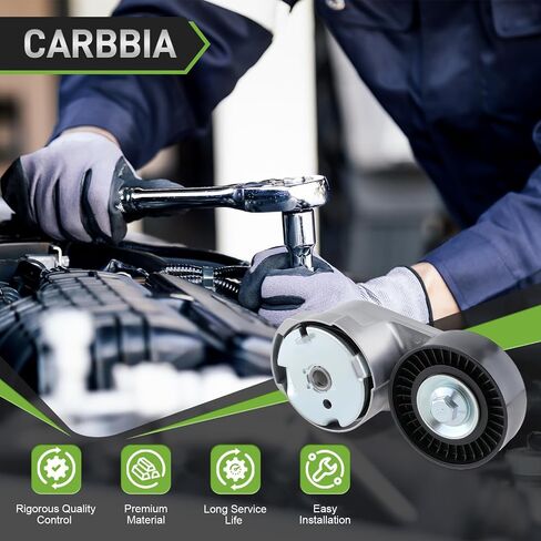 05184617AD Drive Belt Tensioner with Idler Pulley 89056015 Serpentine Belt 6PK1960 Compatible with Chrysler 200 300 2011-2014 Compatible with Charger 2011-2019 in Saudi Arabia