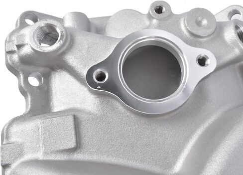 Intake Manifold Dual Plane Satin Replacement for Chevy Blazer C/K 1500 2500 3500 Caprice Corvette Camaro G10 G20 G30 R10 R20 R30 GMC V8 1987-1995 Aluminum 2104 in Saudi Arabia