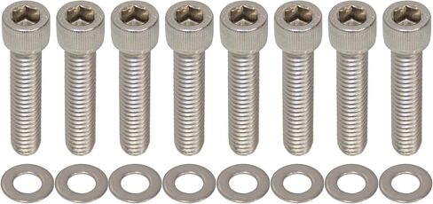 SBC VORTEC INTAKE MANIFOLD BOLTS 5/16" STAINLESS SMALL BLOCK CHEVY 327 350 400 in Saudi Arabia
