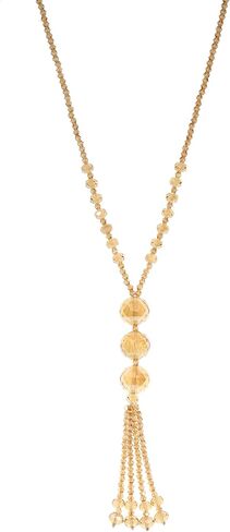 Boho Long Chic Tassel Pendant Necklace for Women Big Crystal Ball Pendant Y Necklace Hand Knotted Beaded Strands Fashion Lariat Jewelry Sweater Chain Jewelry Gift in Saudi Arabia