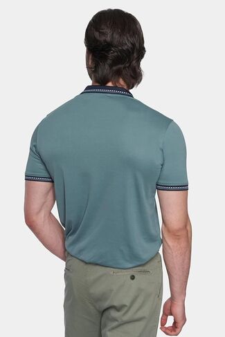 Bright Moons Men's Polo Shirts – 100% Cotton Golf Shirts for Men, Classic Golf Polos for Men, Business Casual Outfit in Saudi Arabia