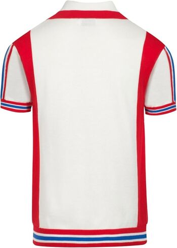 قميص poloshirt للرجال ، الستينيات من القرن الماضي ، كلاسيكي ألوان رجعية مطابقة in Kuwait
