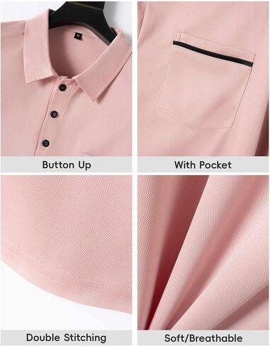 Deex Men Long Sleeve Polo قمصان 2024 أزياء polo t Shirt قميص ضئيل in Kuwait