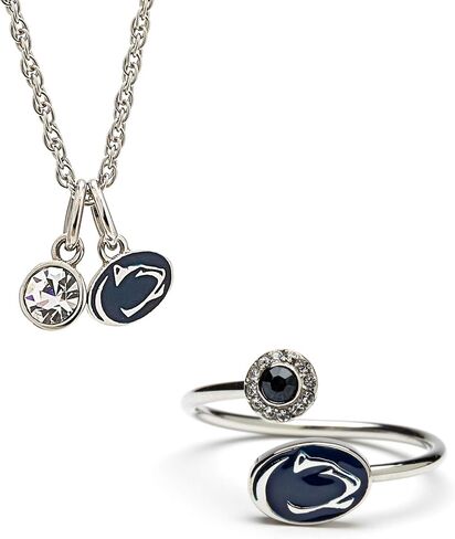 Stone Armory | Gift Set-Love Penn State Ring and Necklace | PSU Ring & Necklace | Officially Licensed Penn State University Jewelry | Penn State Jewelry | Penn State Gift in Saudi Arabia