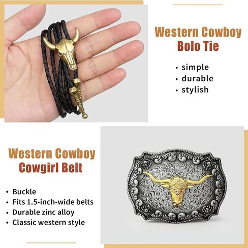 5 Pcs Cowboy Outfit for Men Cowboy Costume Western Vest Hat and Accessories for Halloween Wild West Party in Saudi Arabia