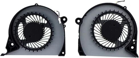 مروحة تبريد وحدة المعالجة المركزية DFS2000054H0T FJQS GPU COWNER FAN لـ 15 7577 7588 G5-5587 G7-7577 G7-7588 P72F (CPU و GPU Fan) in Kuwait