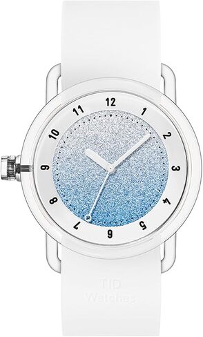 TID No.3 Unisex Watch – Minimalist Scandinavian Design, Solid or Gradient Dial, Waterproof Resin Case, Silicone Strap, Japanese Quartz Wristwatch for Men & Women, 38mm Dial in Kuwait