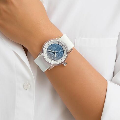 TID No.3 Unisex Watch – Minimalist Scandinavian Design, Solid or Gradient Dial, Waterproof Resin Case, Silicone Strap, Japanese Quartz Wristwatch for Men & Women, 38mm Dial in Kuwait